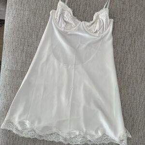 Abercrombie & Fitch White Dress Sleepwear